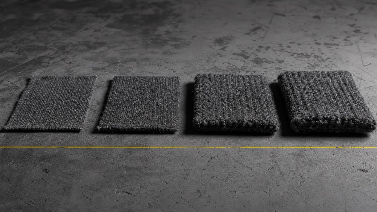 Cut section showing the 3 mm terry loop height under the sole